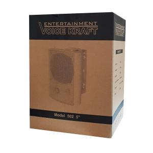 VOICEKRAFT Ηχείο DS-502-WH 5", 2 δρόμων, bass reflex, 30W RMS, λευκό | eLabstore.gr VOICE KRAFT Ηχείο DS-502-WH 5", 2 δρόμων, bass reflex, 30W RMS, λευκό | Εικόνα & Ήχος | elabstore.gr