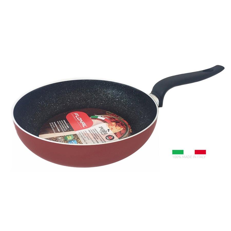 FLONAL Τηγάνι βαθύ αντικολλητικό Pepita Granit 24cm με λαβή βακελίτη | eLabstore.gr FLONAL Τηγάνι βαθύ αντικολλητικό Pepita Granit 24cm με λαβή βακελίτη | Οικιακές & Προσωπικές Συσκευές | elabstore.gr