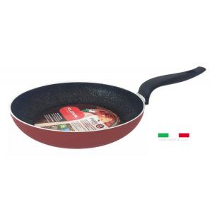 FLONAL Τηγάνι αντικολλητικό Pepita Granit 24cm με λαβή βακελίτη | Οικιακές & Προσωπικές Συσκευές | elabstore.gr