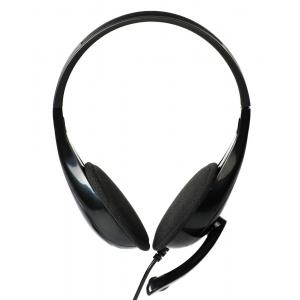 POWERTECH Headphones με μικρόφωνο PT-734 105dB, 40mm, 3.5mm, 1.8m, μαύρο | eLabstore.gr POWERTECH Headphones με μικρόφωνο PT-734 105dB, 40mm, 3.5mm, 1.8m, μαύρο | Συνοδευτικά PC | elabstore.gr