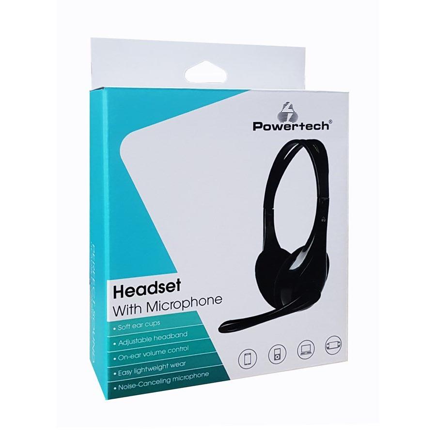 POWERTECH Headphones με μικρόφωνο PT-734 105dB, 40mm, 3.5mm, 1.8m, μαύρο | eLabstore.gr POWERTECH Headphones με μικρόφωνο PT-734 105dB, 40mm, 3.5mm, 1.8m, μαύρο - Image 6