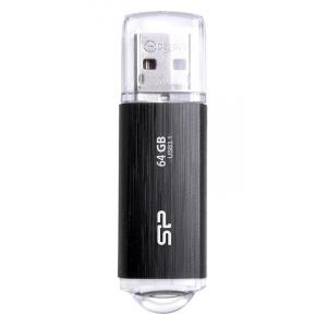 SILICON POWER USB Flash B02, 64GB, USB 3.1 Gen1, μαύρο | Συνοδευτικά PC | elabstore.gr