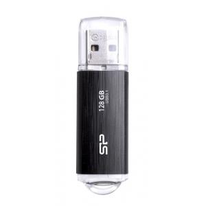 SILICON POWER USB Flash B02, 128GB, USB 3.1 Gen1, μαύρο | Συνοδευτικά PC | elabstore.gr