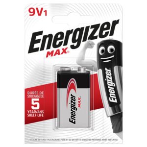 ENERGIZER 9V-9B-6LR61 MAX ALKALINE | ΜΠΑΤΑΡΙΕΣ / ENERGY | elabstore.gr