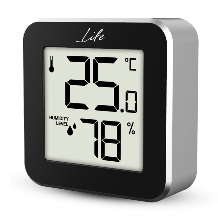 LIFE Alu Mini Thermometer with hygrometer,Black/aluminum | eLabstore.gr LIFE Alu Mini Thermometer with hygrometer,Black/aluminum | ΜΙΚΡΟΣΥΣΚΕΥΕΣ / ΕΠΟΧΙΑΚΑ / ΛΕΥΚΕΣ ΣΥΣΚΕΥΕΣ | elabstore.gr