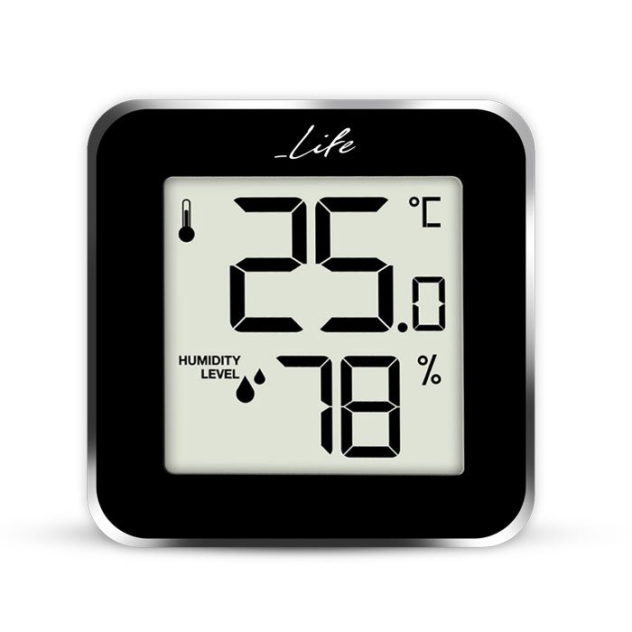 LIFE Alu Mini Thermometer with hygrometer,Black/aluminum | eLabstore.gr LIFE Alu Mini Thermometer with hygrometer,Black/aluminum | ΜΙΚΡΟΣΥΣΚΕΥΕΣ / ΕΠΟΧΙΑΚΑ / ΛΕΥΚΕΣ ΣΥΣΚΕΥΕΣ | elabstore.gr
