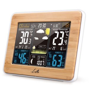 LIFE Rainforest Bamboo Edition Weather station with adaptor & wireless outdoor s | ΜΙΚΡΟΣΥΣΚΕΥΕΣ / ΕΠΟΧΙΑΚΑ / ΛΕΥΚΕΣ ΣΥΣΚΕΥΕΣ | elabstore.gr