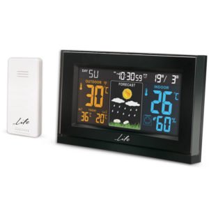LIFE Tundra Curved Weather station with adaptor & wireless outdoor sensor,clock& | ΜΙΚΡΟΣΥΣΚΕΥΕΣ / ΕΠΟΧΙΑΚΑ / ΛΕΥΚΕΣ ΣΥΣΚΕΥΕΣ | elabstore.gr