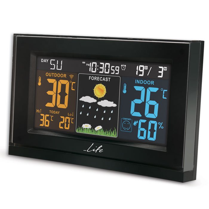 LIFE Tundra Curved Weather station with adaptor & wireless outdoor sensor,clock& | eLabstore.gr LIFE Tundra Curved Weather station with adaptor & wireless outdoor sensor,clock& | ΜΙΚΡΟΣΥΣΚΕΥΕΣ / ΕΠΟΧΙΑΚΑ / ΛΕΥΚΕΣ ΣΥΣΚΕΥΕΣ | elabstore.gr