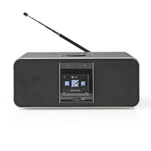 NEDIS RDIN5000BK Internet Radio 42 W DAB+ FM Bluetooth Black | ΕΙΚΟΝΑ / ΗΧΟΣ | elabstore.gr