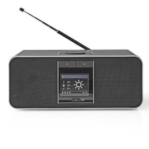 NEDIS RDIN5000BK Internet Radio 42 W DAB+ FM Bluetooth Black | ΕΙΚΟΝΑ / ΗΧΟΣ | elabstore.gr