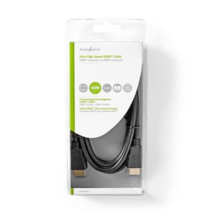 NEDIS CVGB35000BK20 Ultra High Speed HDMI Cable HDMI Connector - HDMI Connector | ΚΑΛΩΔΙΑ / ADAPTORS | elabstore.gr