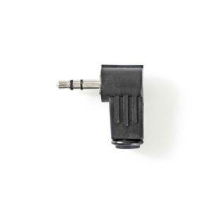 NEDIS CAVC22902BK Jack Connector Stereo 90° Angled 3.5 mm Male 25 pieces Black | ΚΑΛΩΔΙΑ / ADAPTORS | elabstore.gr