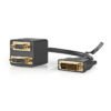 NEDIS CCGP32953BK02 DVI Adapter Cable DVI-I 24+5-pin Male - DVI-I 24+5-pin Femal | ΕΙΚΟΝΑ / ΗΧΟΣ | elabstore.gr
