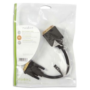 NEDIS CCGP32953BK02 DVI Adapter Cable DVI-I 24+5-pin Male - DVI-I 24+5-pin Femal | ΕΙΚΟΝΑ / ΗΧΟΣ | elabstore.gr