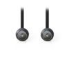 NEDIS CSGP40200BK15 Coax Cable 90dB IEC (Coax) Male - IEC (Coax) Male 1.5 m Blac | ΚΑΛΩΔΙΑ / ADAPTORS | elabstore.gr