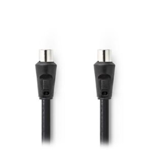 NEDIS CSGP40200BK15 Coax Cable 90dB IEC (Coax) Male - IEC (Coax) Male 1.5 m Blac | ΚΑΛΩΔΙΑ / ADAPTORS | elabstore.gr