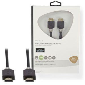 NEDIS CVBW34000AT50 High Speed HDMI Cable with Ethernet HDMI Connector-HDMI Conn | ΚΑΛΩΔΙΑ / ADAPTORS | elabstore.gr