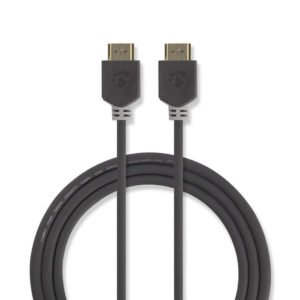 NEDIS CVBW34000AT50 High Speed HDMI Cable with Ethernet HDMI Connector-HDMI Conn | ΚΑΛΩΔΙΑ / ADAPTORS | elabstore.gr