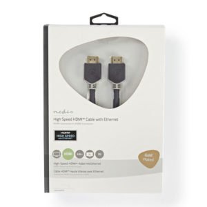 NEDIS CVBW34000AT50 High Speed HDMI Cable with Ethernet HDMI Connector-HDMI Conn | ΚΑΛΩΔΙΑ / ADAPTORS | elabstore.gr