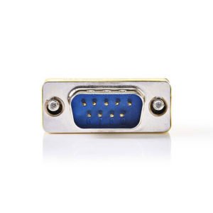 NEDIS CCGP52812ME D-Sub Coupler D-Sub 9-Pin Male - D-Sub 9-Pin Female Metal | ΚΑΛΩΔΙΑ / ADAPTORS | elabstore.gr