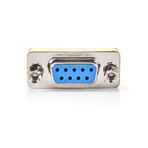 NEDIS CCGP52812ME D-Sub Coupler D-Sub 9-Pin Male - D-Sub 9-Pin Female Metal | ΚΑΛΩΔΙΑ / ADAPTORS | elabstore.gr