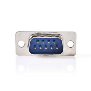 NEDIS CCGP52800ME D-Sub Chassis Mount D-Sub 9-Pin Male Metal | ΚΑΛΩΔΙΑ / ADAPTORS | elabstore.gr