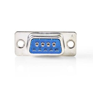 NEDIS CCGP52800ME D-Sub Chassis Mount D-Sub 9-Pin Male Metal | ΚΑΛΩΔΙΑ / ADAPTORS | elabstore.gr