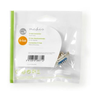 NEDIS CCGP52800ME D-Sub Chassis Mount D-Sub 9-Pin Male Metal | ΚΑΛΩΔΙΑ / ADAPTORS | elabstore.gr