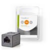 NEDIS CCGB89010BK Cat 6 Network Adapter RJ45 (8P8C) Female - RJ45 (8P8C) Female | ΚΑΛΩΔΙΑ / ADAPTORS | elabstore.gr