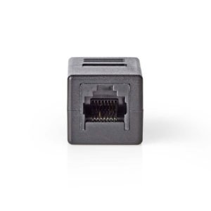 NEDIS CCGB89010BK Cat 6 Network Adapter RJ45 (8P8C) Female - RJ45 (8P8C) Female | ΚΑΛΩΔΙΑ / ADAPTORS | elabstore.gr