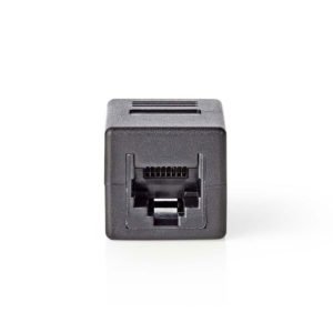 NEDIS CCGB89010BK Cat 6 Network Adapter RJ45 (8P8C) Female - RJ45 (8P8C) Female | ΚΑΛΩΔΙΑ / ADAPTORS | elabstore.gr