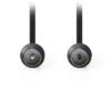 NEDIS CSGP40000BK15 Coax Cable 90dB IEC (Coax) Male - IEC (Coax) Female 1.5 m Bl | ΚΑΛΩΔΙΑ / ADAPTORS | elabstore.gr