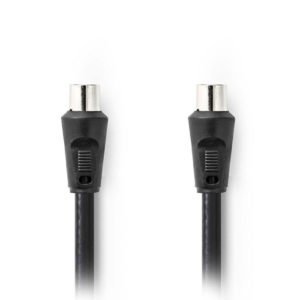 NEDIS CSGP40000BK15 Coax Cable 90dB IEC (Coax) Male - IEC (Coax) Female 1.5 m Bl | ΚΑΛΩΔΙΑ / ADAPTORS | elabstore.gr