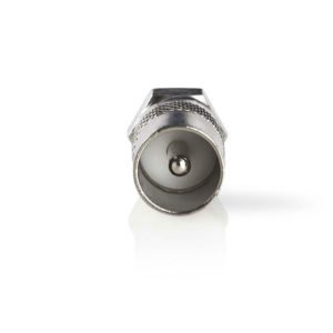 NEDIS CSBW41953ME Satellite & Antenna Adapter F Male - IEC (Coax) Male | ΚΑΛΩΔΙΑ / ADAPTORS | elabstore.gr
