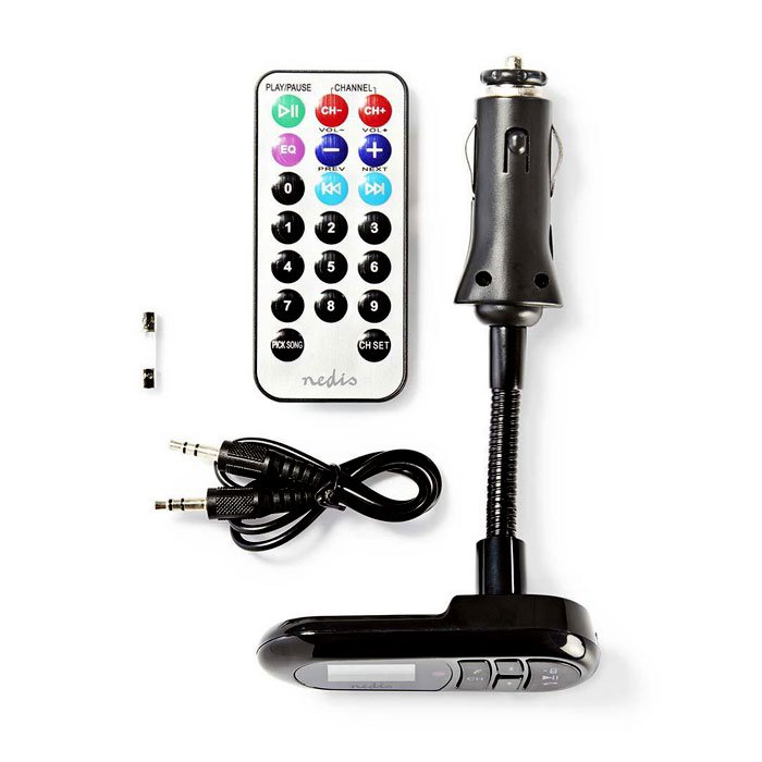 NEDIS CATR100BK Car FM Transmitter Bluetooth microSD Card Slot Handsfree Calling | eLabstore.gr NEDIS CATR100BK Car FM Transmitter Bluetooth microSD Card Slot Handsfree Calling | ΗΛΕΚΤΡΟΝΙΚΑ / ΕΡΓΑΛΕΙΑ | elabstore.gr
