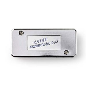 NEDIS CCGP89801ME Network Connection Box For U/FTP Network Cables - Metal | ΚΑΛΩΔΙΑ / ADAPTORS | elabstore.gr