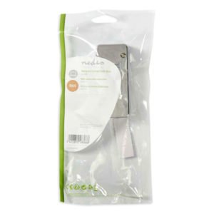 NEDIS CCGP89801ME Network Connection Box For U/FTP Network Cables - Metal | ΚΑΛΩΔΙΑ / ADAPTORS | elabstore.gr