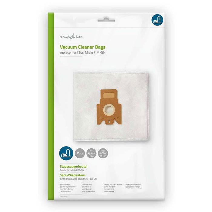 NEDIS DUBG120MIE10 Vacuum Cleaner Bag Miele FJM-GN | eLabstore.gr NEDIS DUBG120MIE10 Vacuum Cleaner Bag Miele FJM-GN | ΜΙΚΡΟΣΥΣΚΕΥΕΣ / ΕΠΟΧΙΑΚΑ / ΛΕΥΚΕΣ ΣΥΣΚΕΥΕΣ | elabstore.gr