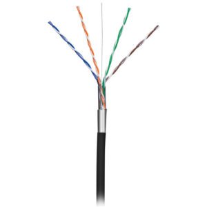 NEDIS CCBGOFTP5BK305 CAT5e F/UTP Network Cable Solid - 305 m Black | ΚΑΛΩΔΙΑ / ADAPTORS | elabstore.gr