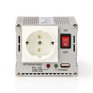 NEDIS PIMS30012 Power Inverter Modified Sine Wave 12 V DC - 230 V AC 300 W 1x Sc | ΜΠΑΤΑΡΙΕΣ / ENERGY | elabstore.gr