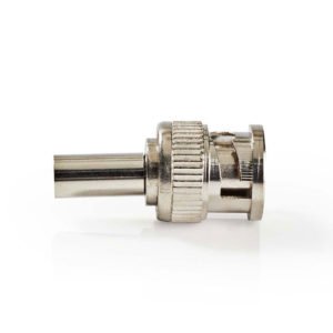 NEDIS CVVC01900ME BNC Connector Male For RG174 coaxial cables 25 pieces Metal | ΚΑΛΩΔΙΑ / ADAPTORS | elabstore.gr