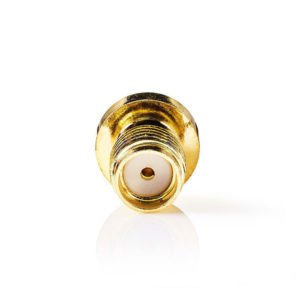 NEDIS CSGP02101GD SMA Connector Female (Reverse Polarity) - For RG174 Cables 2 p | ΚΑΛΩΔΙΑ / ADAPTORS | elabstore.gr