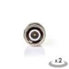 NEDIS CSGP02960GD SMA - BNC Adapter SMA Male - BNC Male 2 pieces Gold / Metal | ΚΑΛΩΔΙΑ / ADAPTORS | elabstore.gr