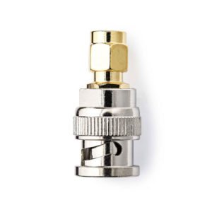 NEDIS CSGP02960GD SMA - BNC Adapter SMA Male - BNC Male 2 pieces Gold / Metal | ΚΑΛΩΔΙΑ / ADAPTORS | elabstore.gr