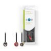 NEDIS CAGB22200BK15 Stereo Audio Cable 3.5 mm Male - 2x RCA Male 1.5m Black | ΚΑΛΩΔΙΑ / ADAPTORS | elabstore.gr