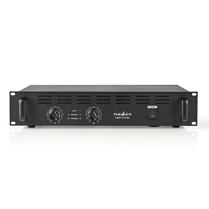 NEDIS AAMP16130BK PA Amplifier 1000 W | eLabstore.gr NEDIS AAMP16130BK PA Amplifier 1000 W | ΕΙΚΟΝΑ / ΗΧΟΣ | elabstore.gr