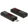 DELOCK Adapter USB 2.0 Micro με LED indicator για Voltage & Ampere | eLabstore.gr DELOCK Adapter USB 2.0 Micro με LED indicator για Voltage & Ampere | Αξεσουάρ κινητών | elabstore.gr