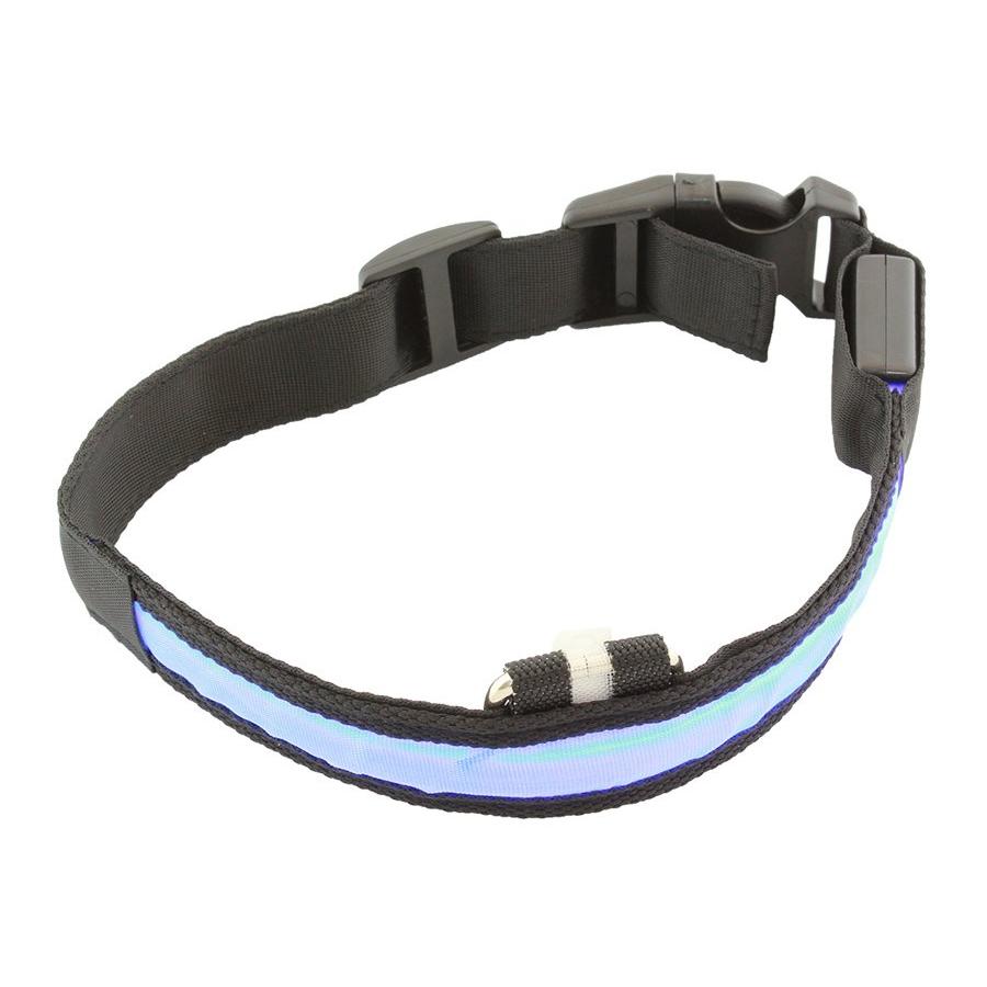 Περιλαίμιο σκύλου AG232A με φωτισμό LED, 34-44cm, μαυρο/μπλε | eLabstore.gr Περιλαίμιο σκύλου AG232A με φωτισμό LED, 34-44cm, μαύρο/μπλε | Οικιακές & Προσωπικές Συσκευές | elabstore.gr