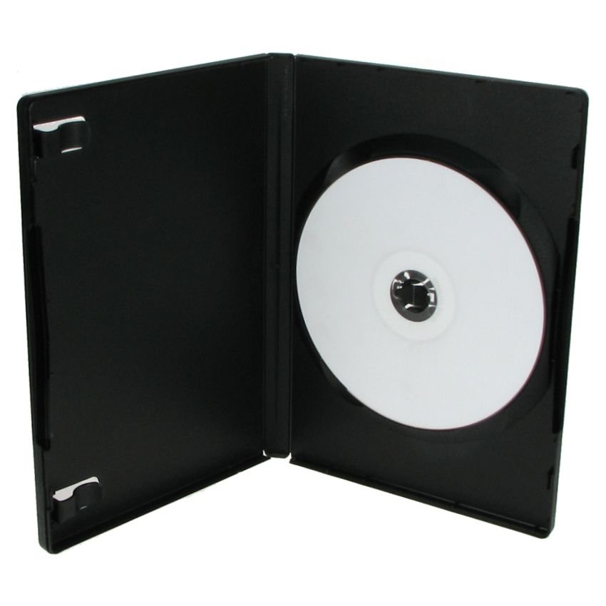 DVD Θήκη για 1 Disc 14 χιλιοστά, Μαύρο - 100ΤΕΜ | eLabstore.gr DVD Θήκη για 1 Disc 14 χιλιοστά, μαύρη, 100τμχ | Αναλώσιμα - Είδη Γραφείου | elabstore.gr
